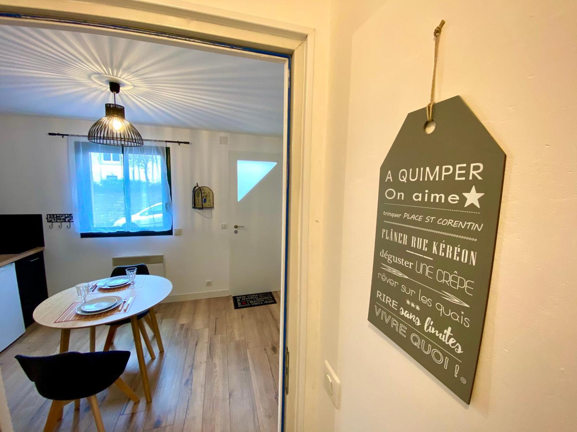Appartement Cosy Quimper Eksteriør bilde
